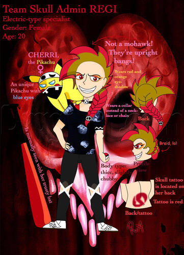 Team Skull Admin Regi
