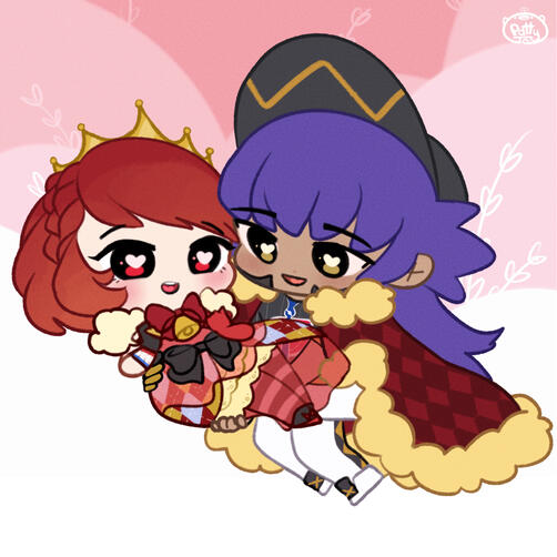 Chibis (by @_pattyto on Twitter)