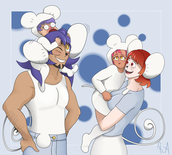 Maushold Family Cosplay