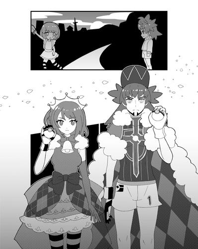 First kiss pt.1 (by karinka on Skeb)