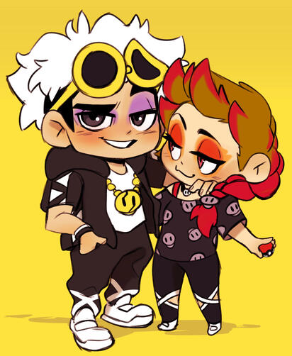 Chibis (by JackieEleanor on Twitter)